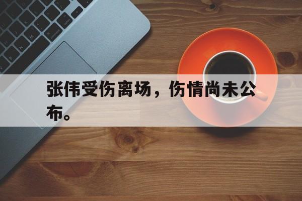 Yabo-张伟受伤离场，伤情尚未公布。
